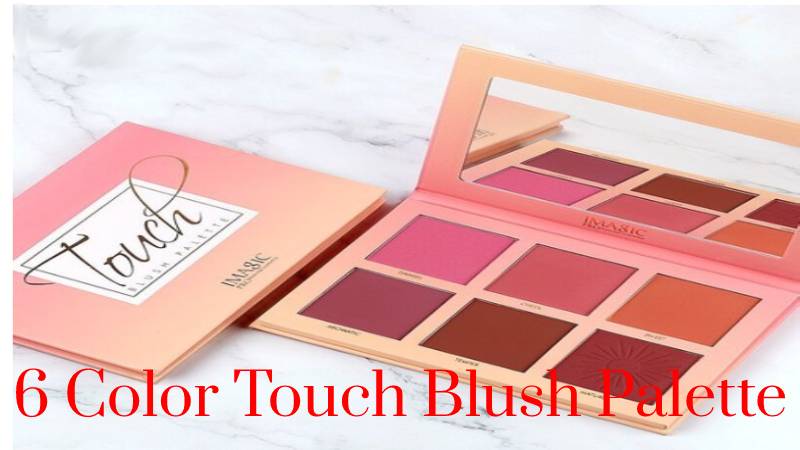 6 Color Touch Blush Palette