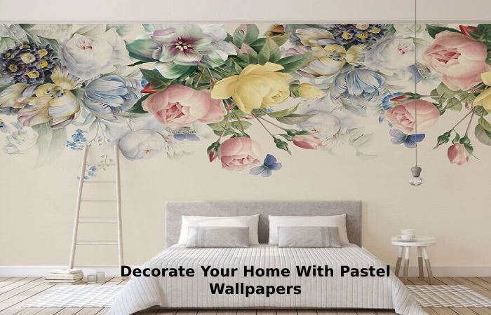 Decorate Your Home With Pastel Wallpaperss Beautifully Recycled Tutorials