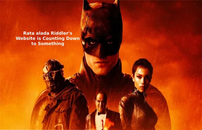 Rata alada Riddler's Website is Counting Down to Something