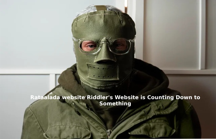 Rataalada website Riddler's Website is Counting Down to Something
