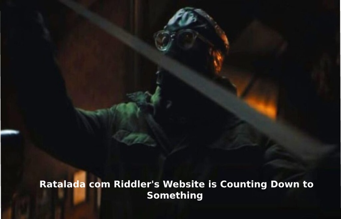 Ratalada com Riddler's Website