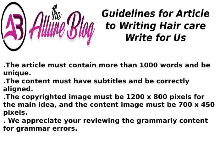 Guidelines for Article the allure blog