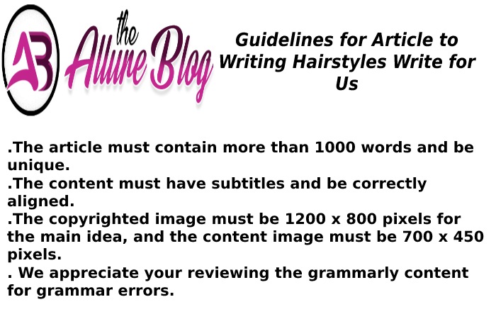 Guidelines for Article the allure blog 