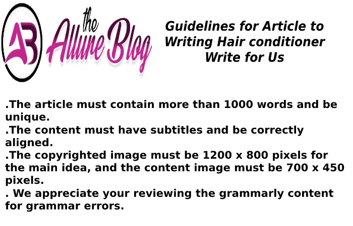 Guidelines for Article the allure blog 