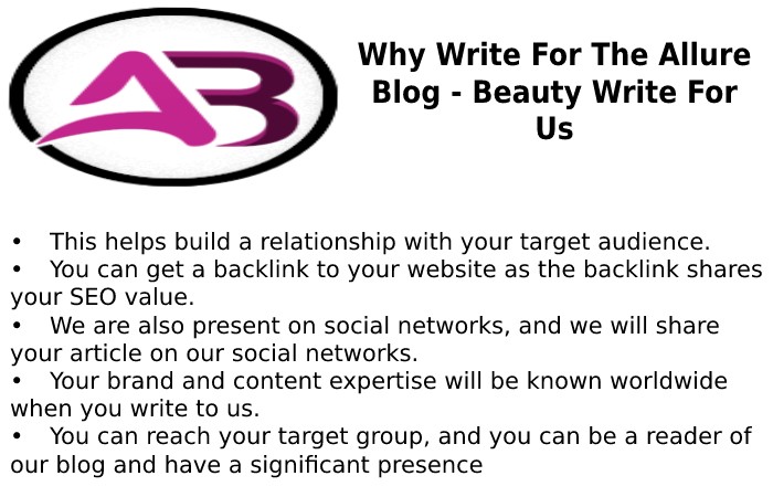Why to Write for The Allure Blog