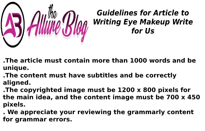 Guidelines for Article the allure blog 