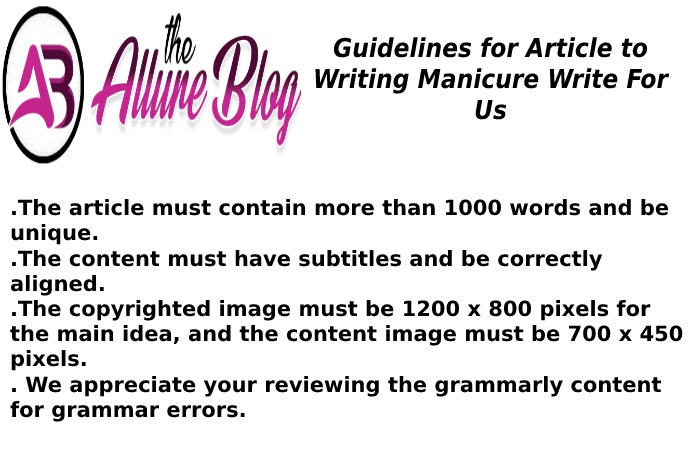 Guidelines for Article the allure blog 