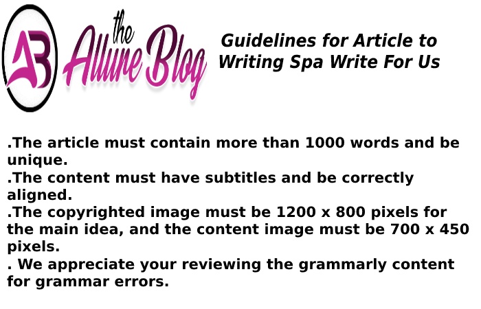 Guidelines for Article the allure blog