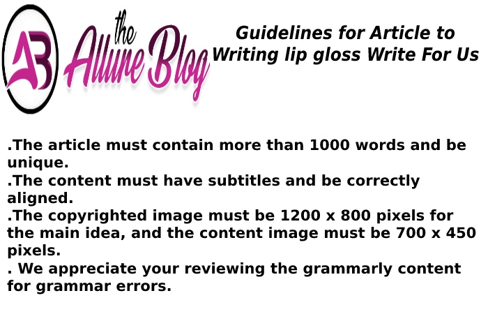 Guidelines for Article the allure blog 