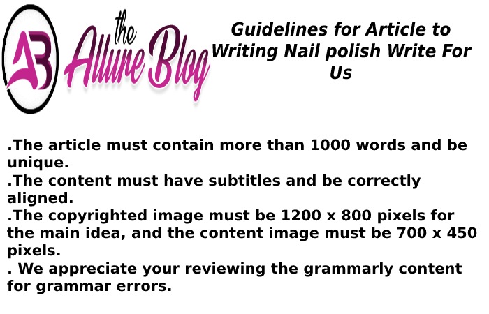 Guidelines for Article the allure blog 