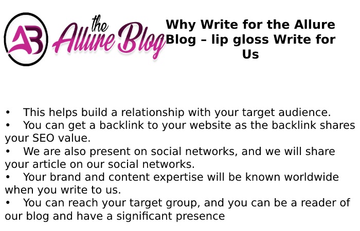 Why to Write for The Allure Blog WFU 