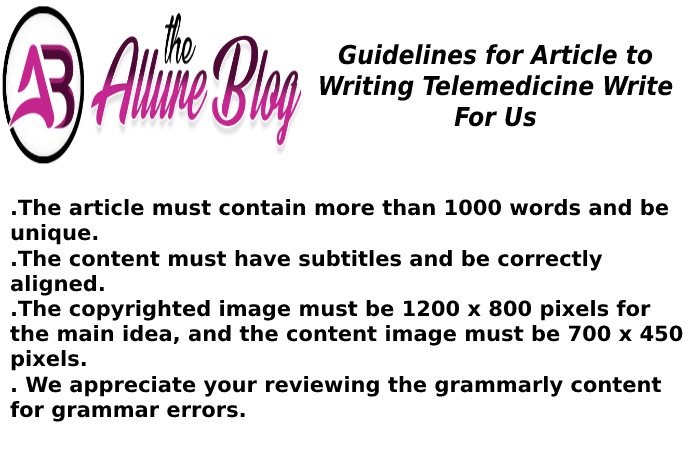 Guidelines for Article the allure blog 