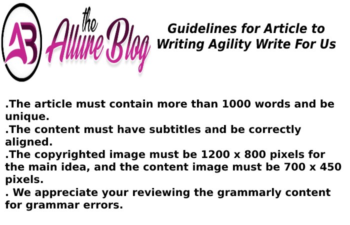 Guidelines for Article the allure blog 