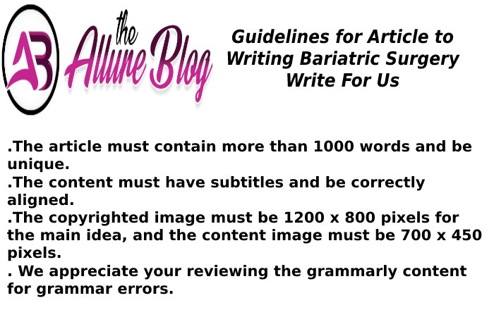 Guidelines for Article the allure blog