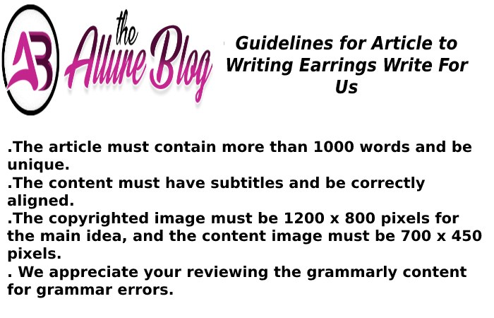 Guidelines for Article the allure blog