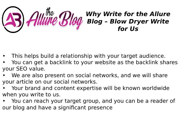 Why to Write for The Allure Blog WFU