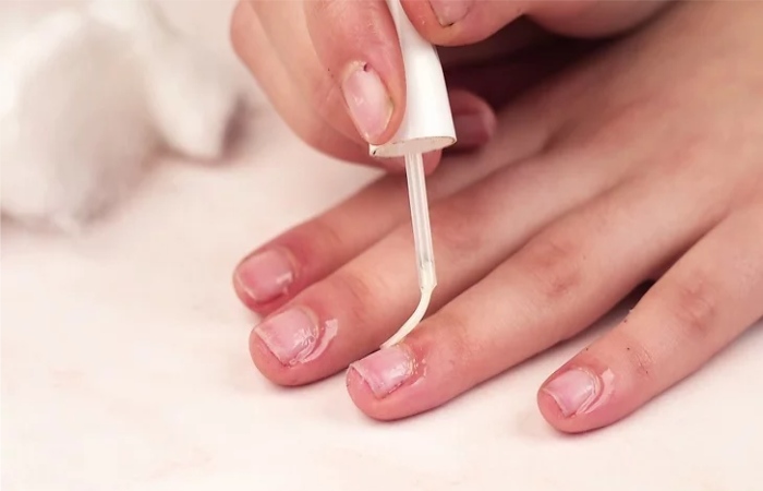 Moisturize your hands and cuticles.